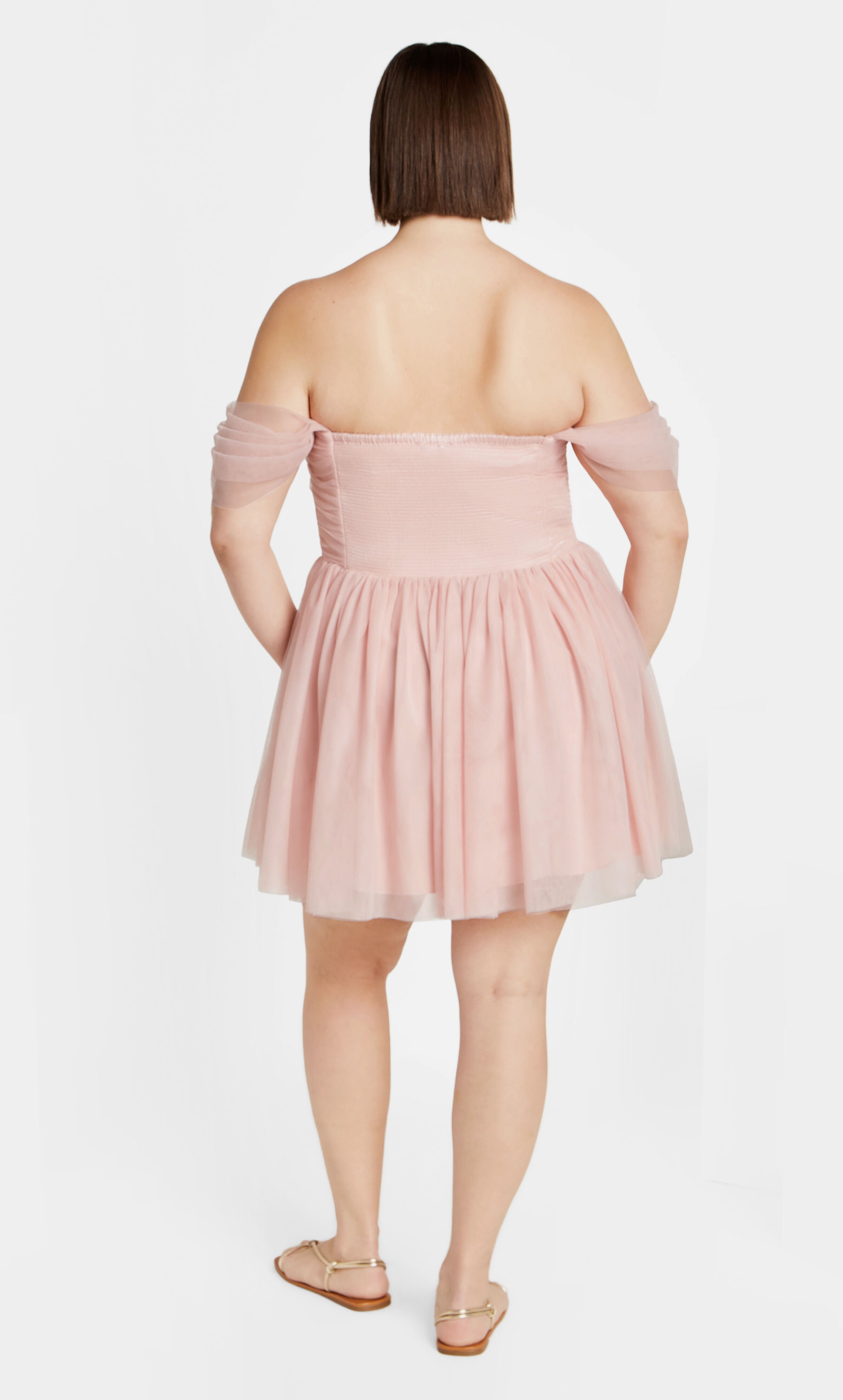 Lulu Dress - dusty pink, PINK, alternate image number 6