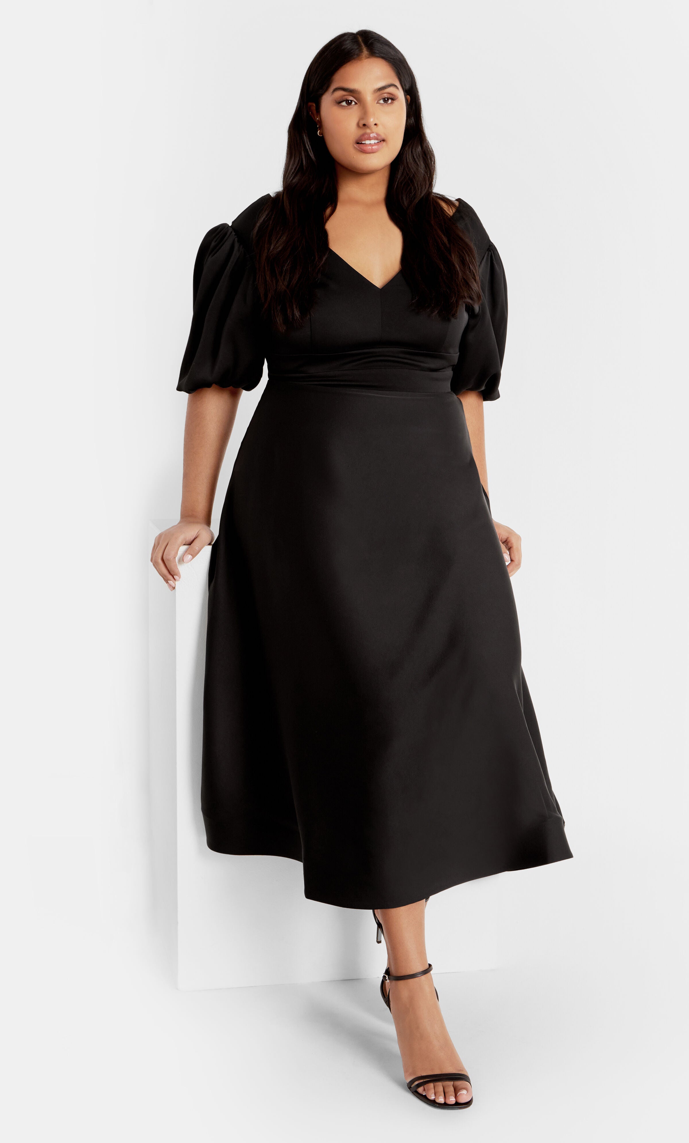 Lula Dress - black, BLACK, alternate image number 1