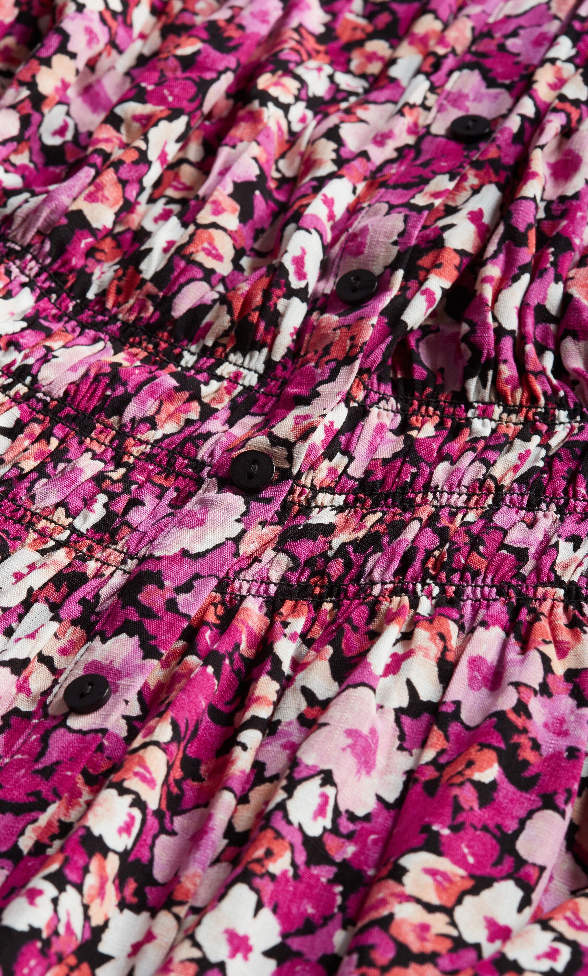 Lyla Print Top - pink, PINK, alternate image number 5