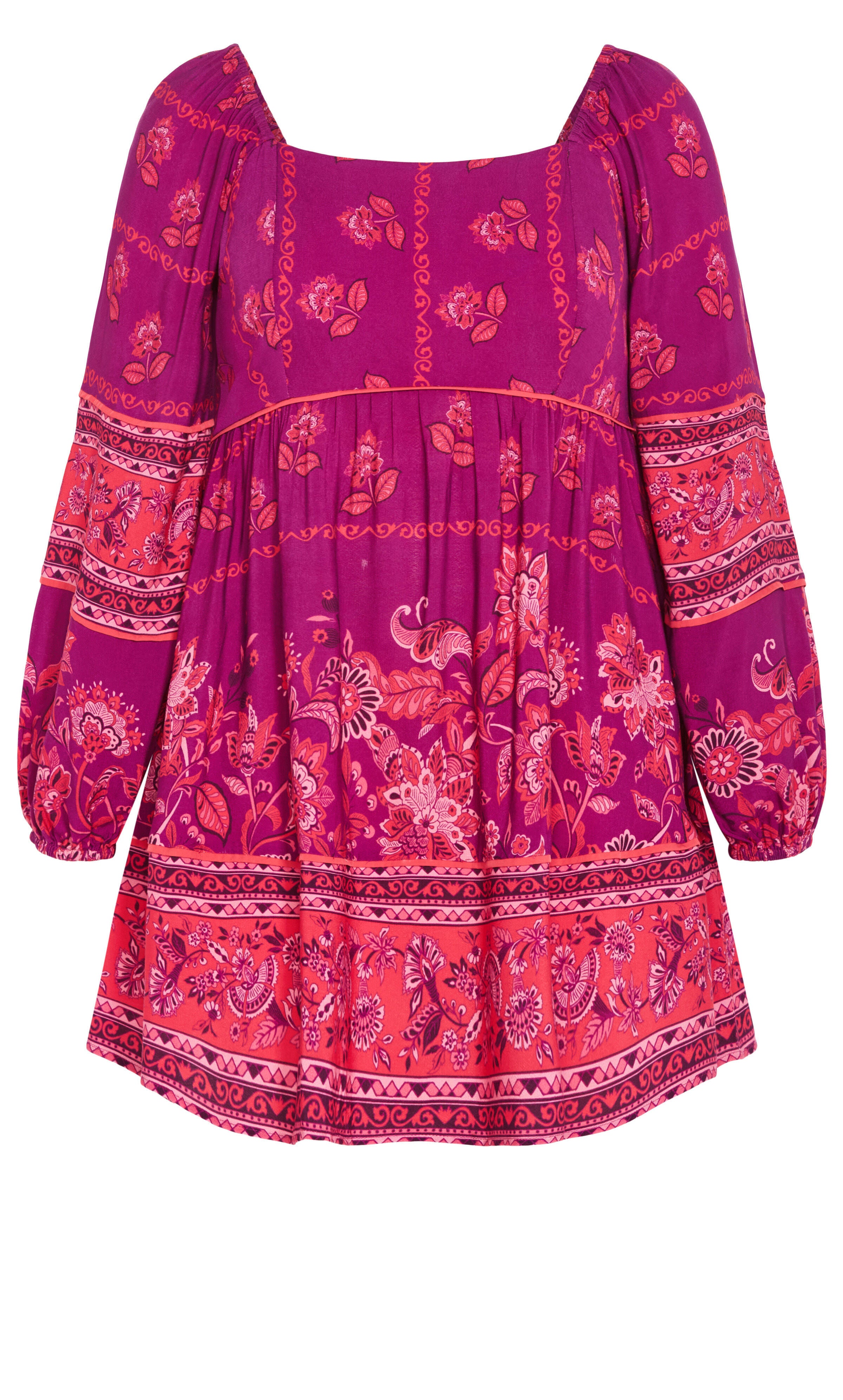 Jasmine Micro Mini Dress - magenta, PURPLE, alternate image number 3