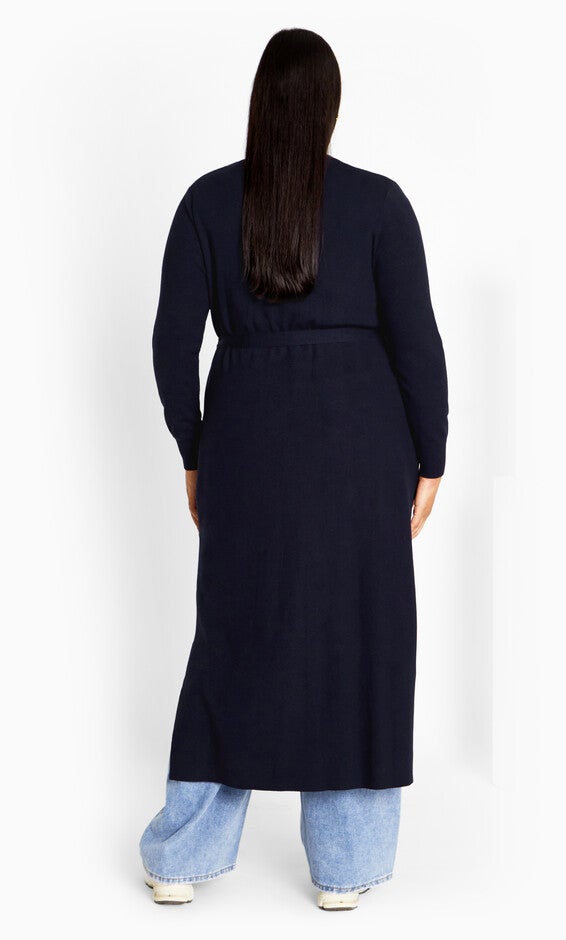 Goldie Cardigan - navy, BLUE, alternate image number 3