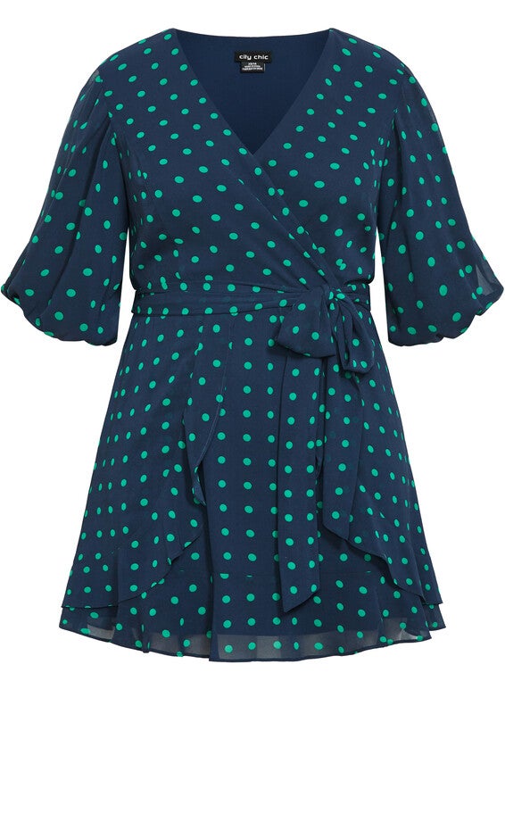 Keily Print Dress - green, GREEN, alternate image number 4