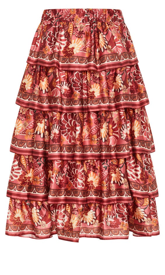 Drama Queen Skirt - rose, RED, alternate image number 4