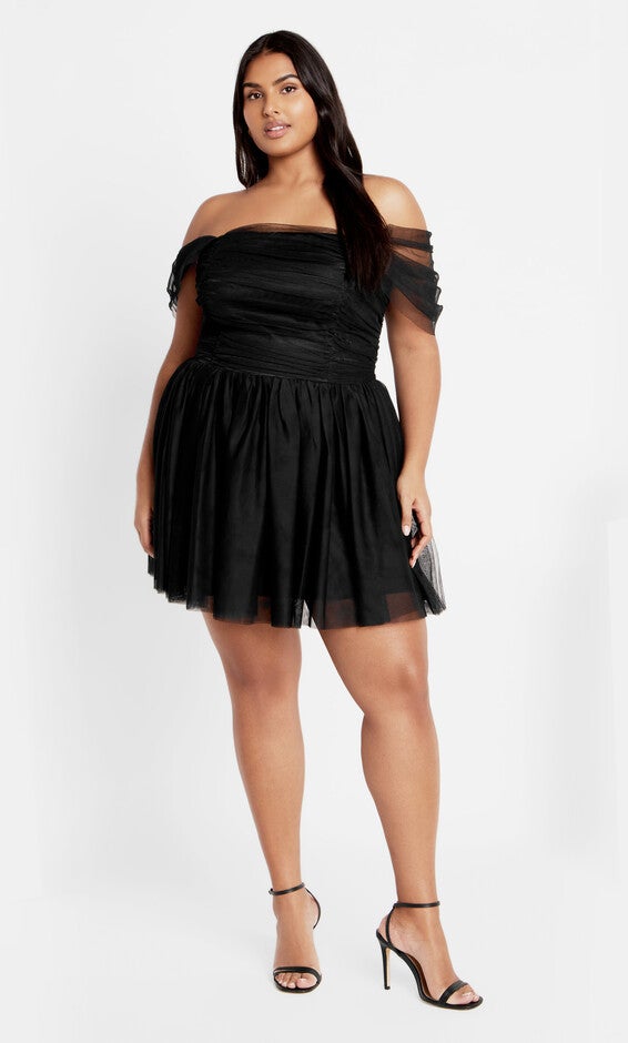 Lulu Dress - black, BLACK, hi-res image number 0
