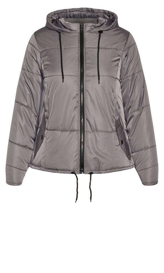 Streetwise Puffer Jacket - platinum, GREY, alternate image number null