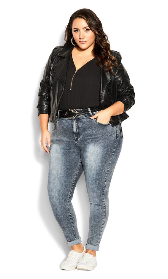 Zip Fling Top - black, BLACK, alternate image number null