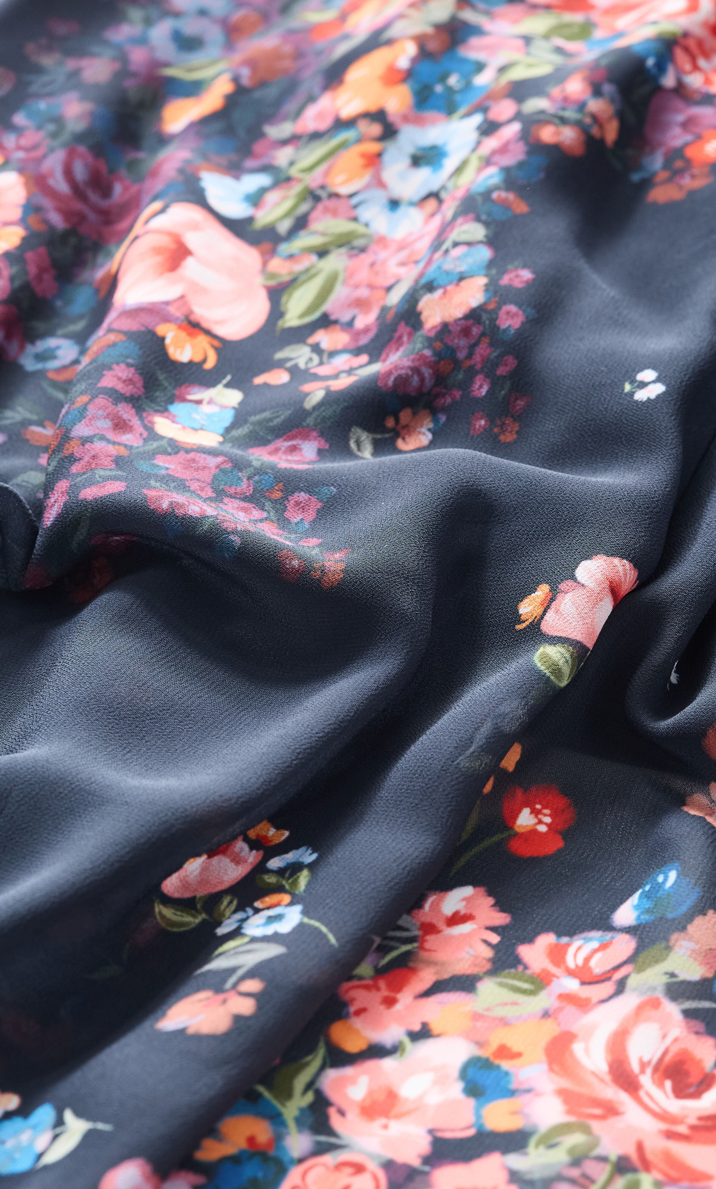 Lovers Lane Print Dress - royal blue, BLUE, alternate image number 5