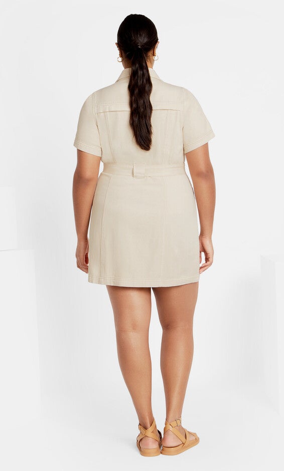 Melina Dress - stone, STONE, alternate image number null