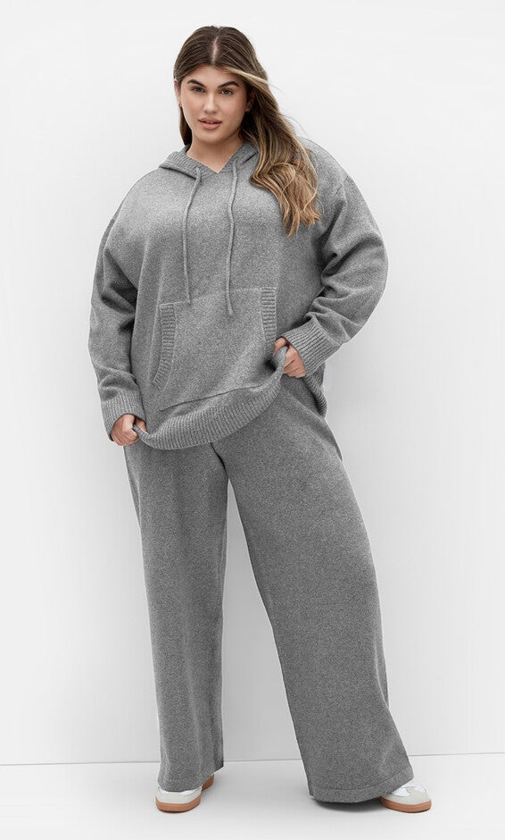 Ally Sweater - charcoal, GRAY, alternate image number null