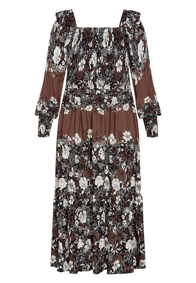 Sadie Plc Maxi Dress, FLOWER CHILD, alternate image number 2