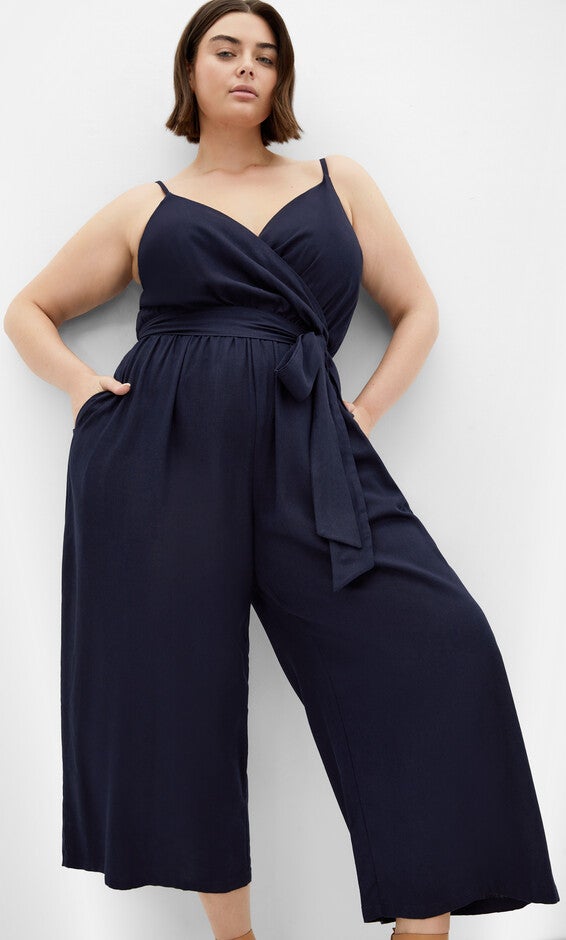Lina Jumpsuit - navy, BLUE, alternate image number 3