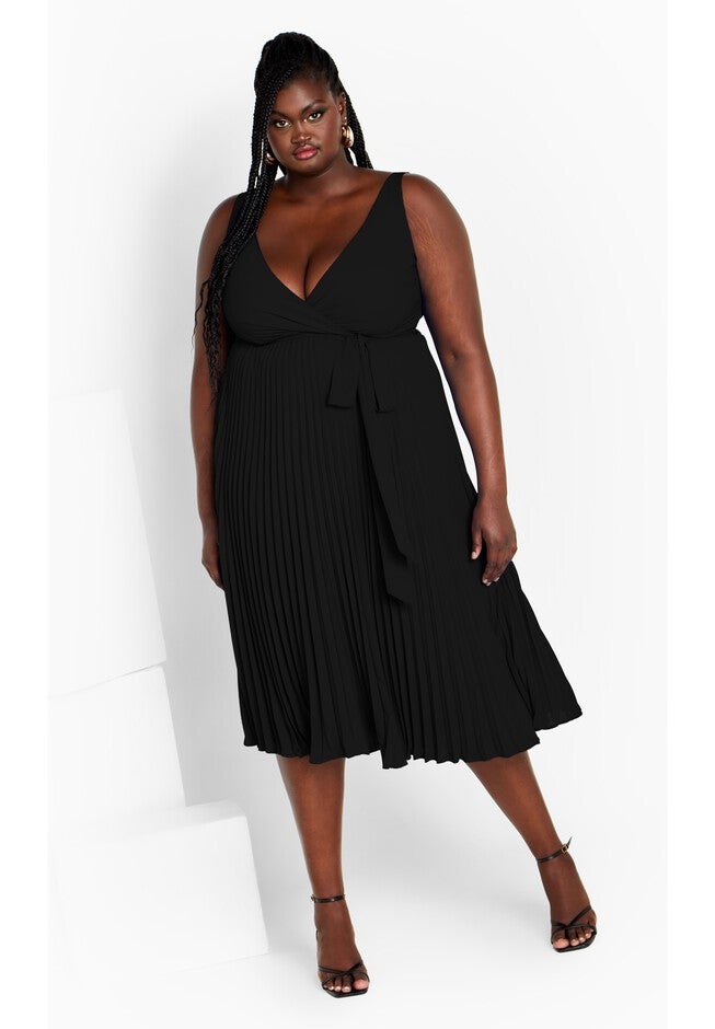 Lilly Dress - black, BLACK, on-hover image number null