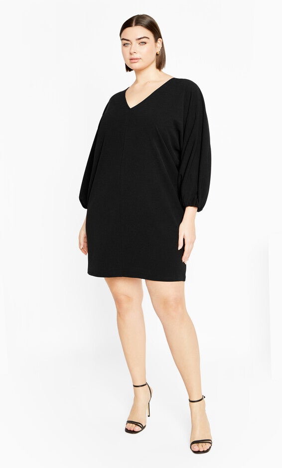Lilia Dress - black, BLACK, hi-res image number 0