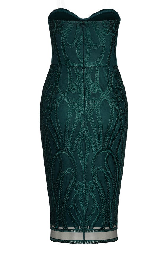 Antonia Dress - emerald, GREEN, alternate image number null