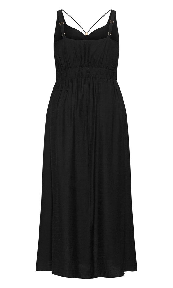 Iman Dress - black, BLACK, alternate image number null