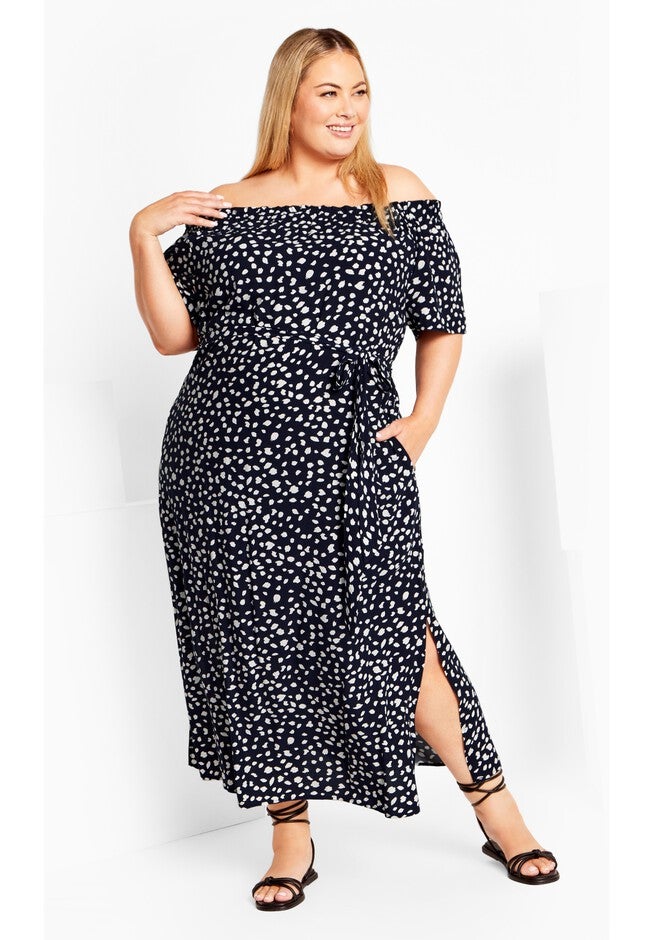 Becca Maxi Dress, SPLASH SPOT, hi-res image number null