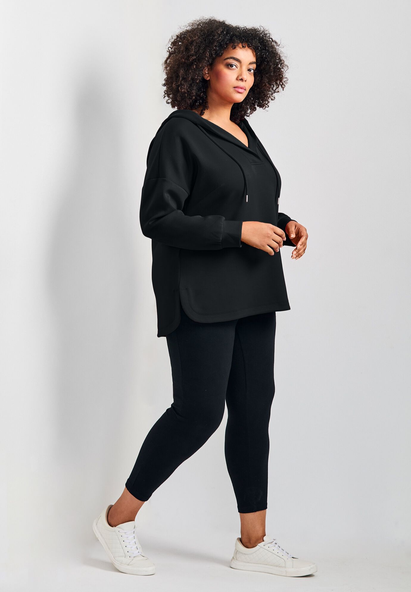 Ultra-Comfort Super Soft Hoodie, BLACK, alternate image number 3