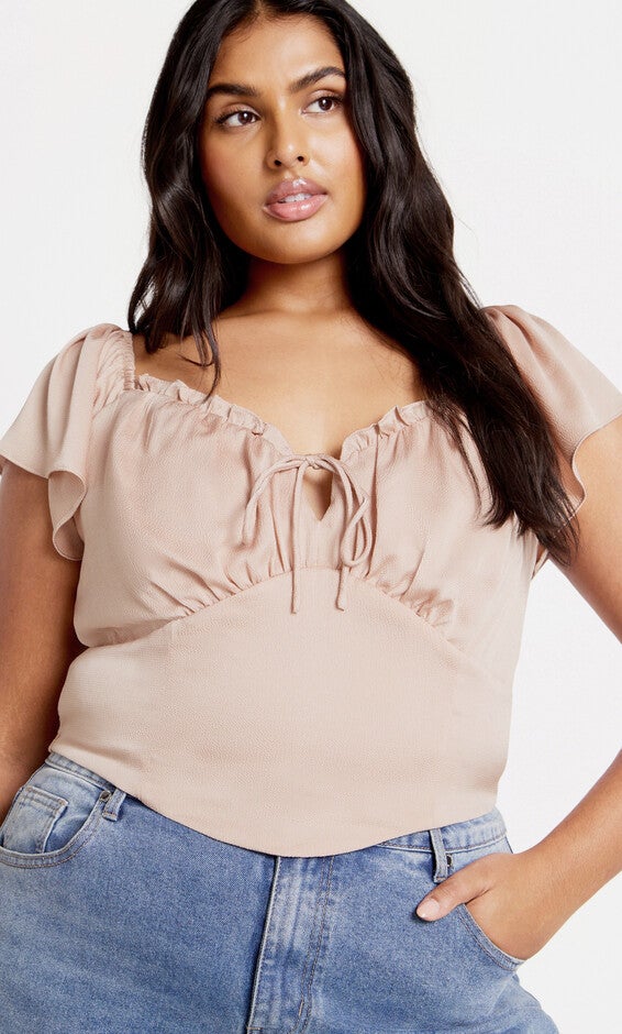 Mae Top - rose gold, PINK, hi-res image number null