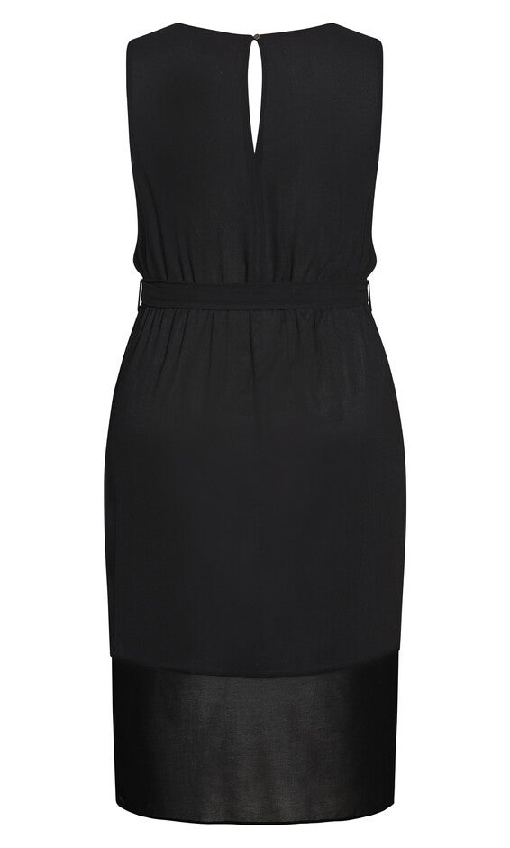 Sexy Tie Dress - black, BLACK, alternate image number 4