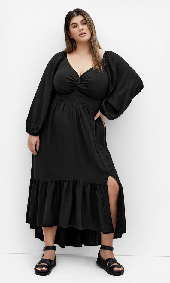 Gracie Dress - black, BLACK, hi-res image number 0