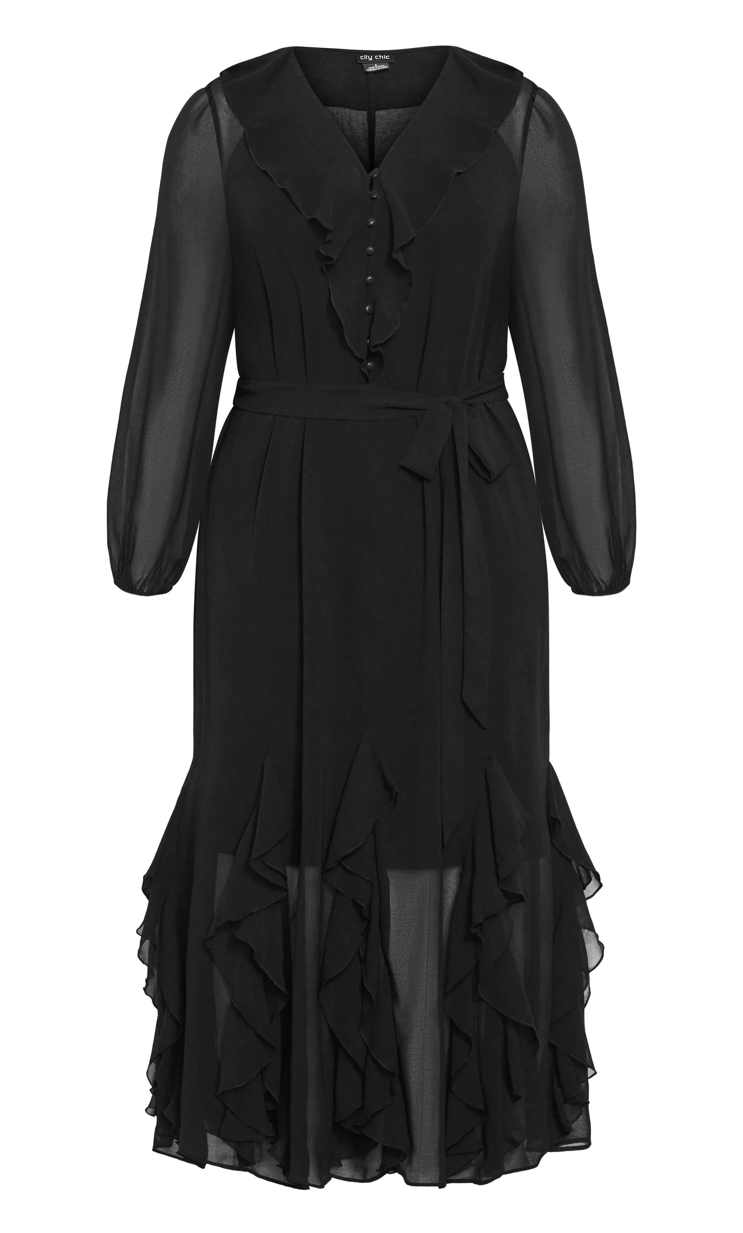 Bridgette Maxi Dress - black, BLACK, alternate image number 4