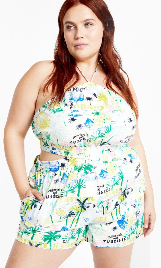 Alma Playsuit - green, GREEN, alternate image number 1