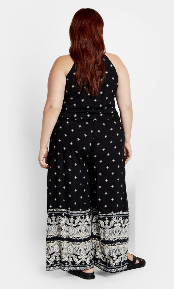 Sky Pant - black, BLK WILD LOVE, alternate image number null