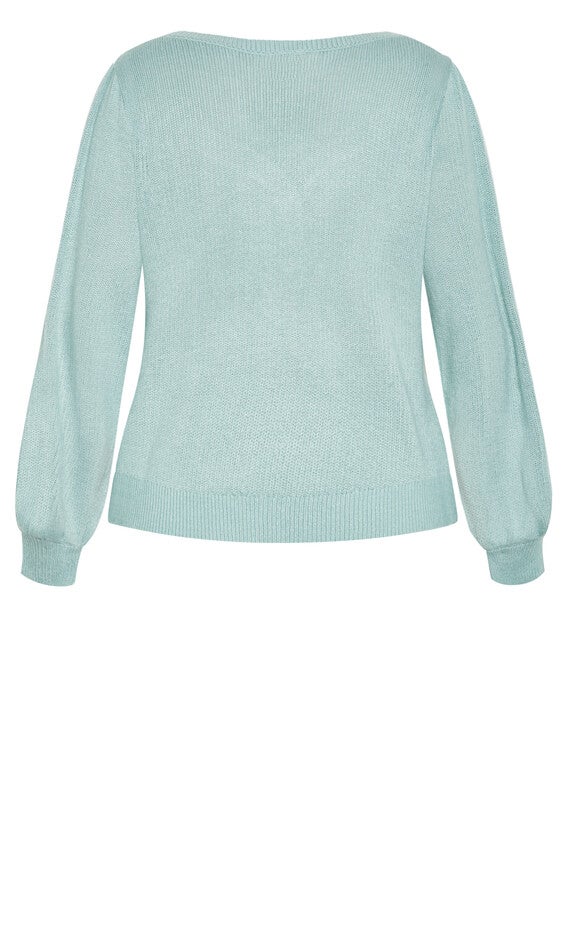 Isabelle Cardigan - ether, BLUE, alternate image number 3