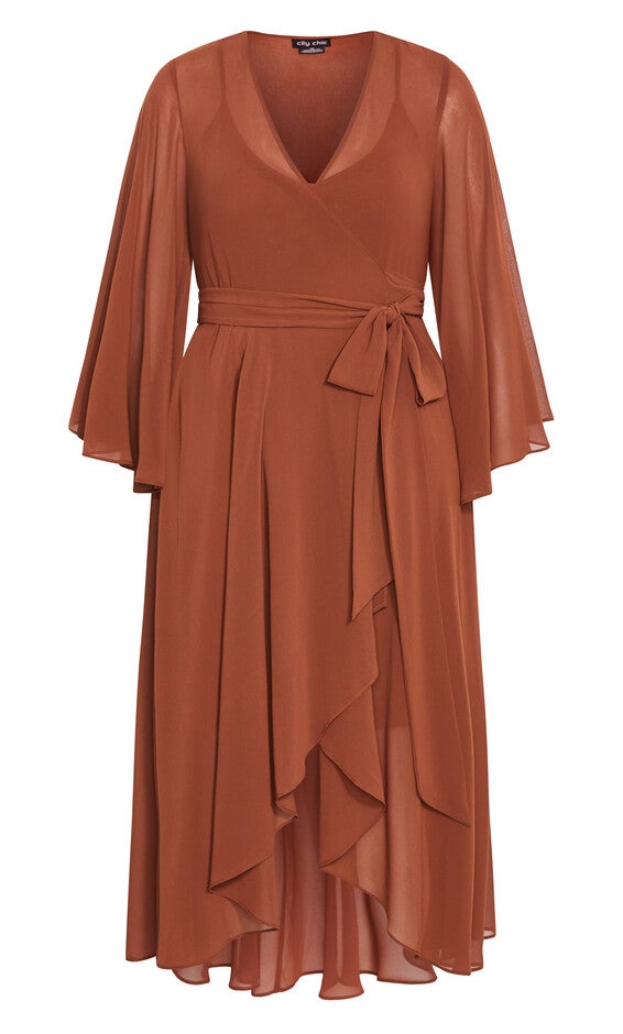 Fleetwood Maxi Dress - ginger, ORANGE, alternate image number 4