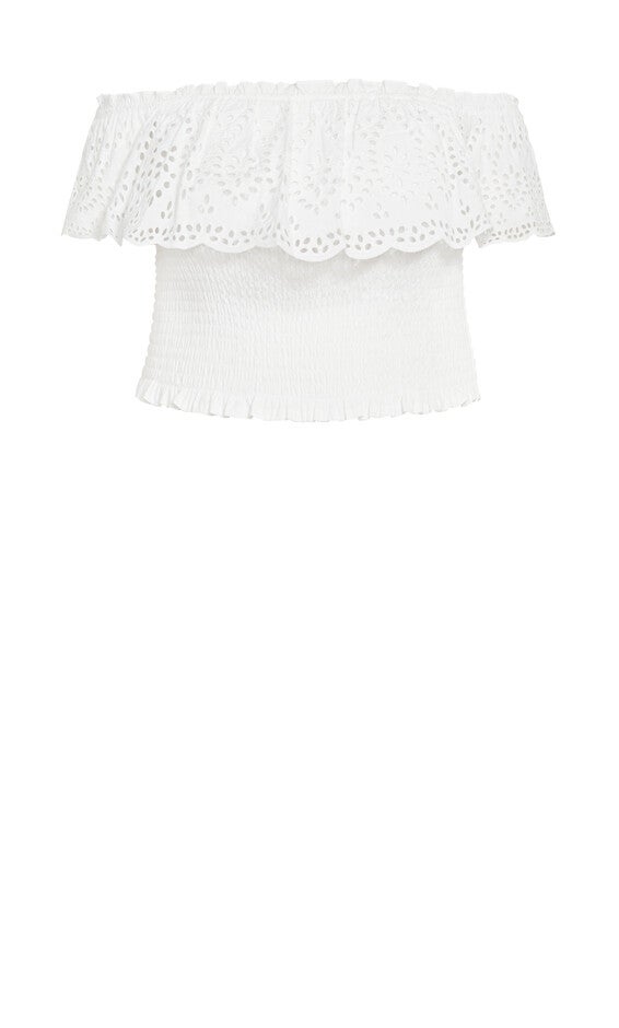 Jayde Top - ivory, IVORY, alternate image number 3