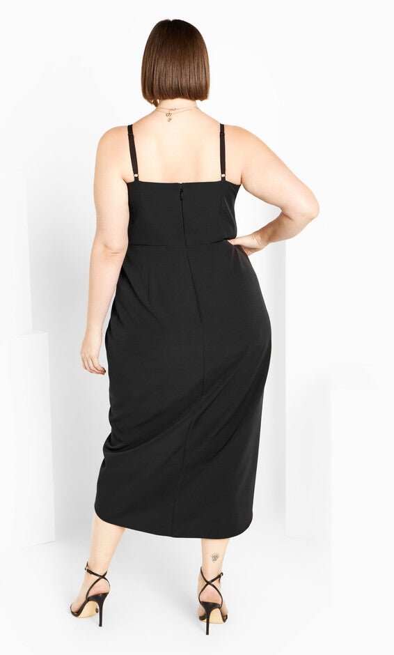 Fleur Dress - black, BLACK, alternate image number 3