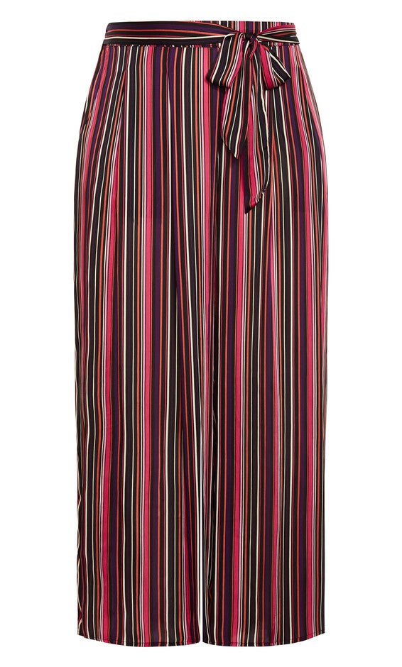 Willow Stripe Pant - black, PURPLE, alternate image number 3