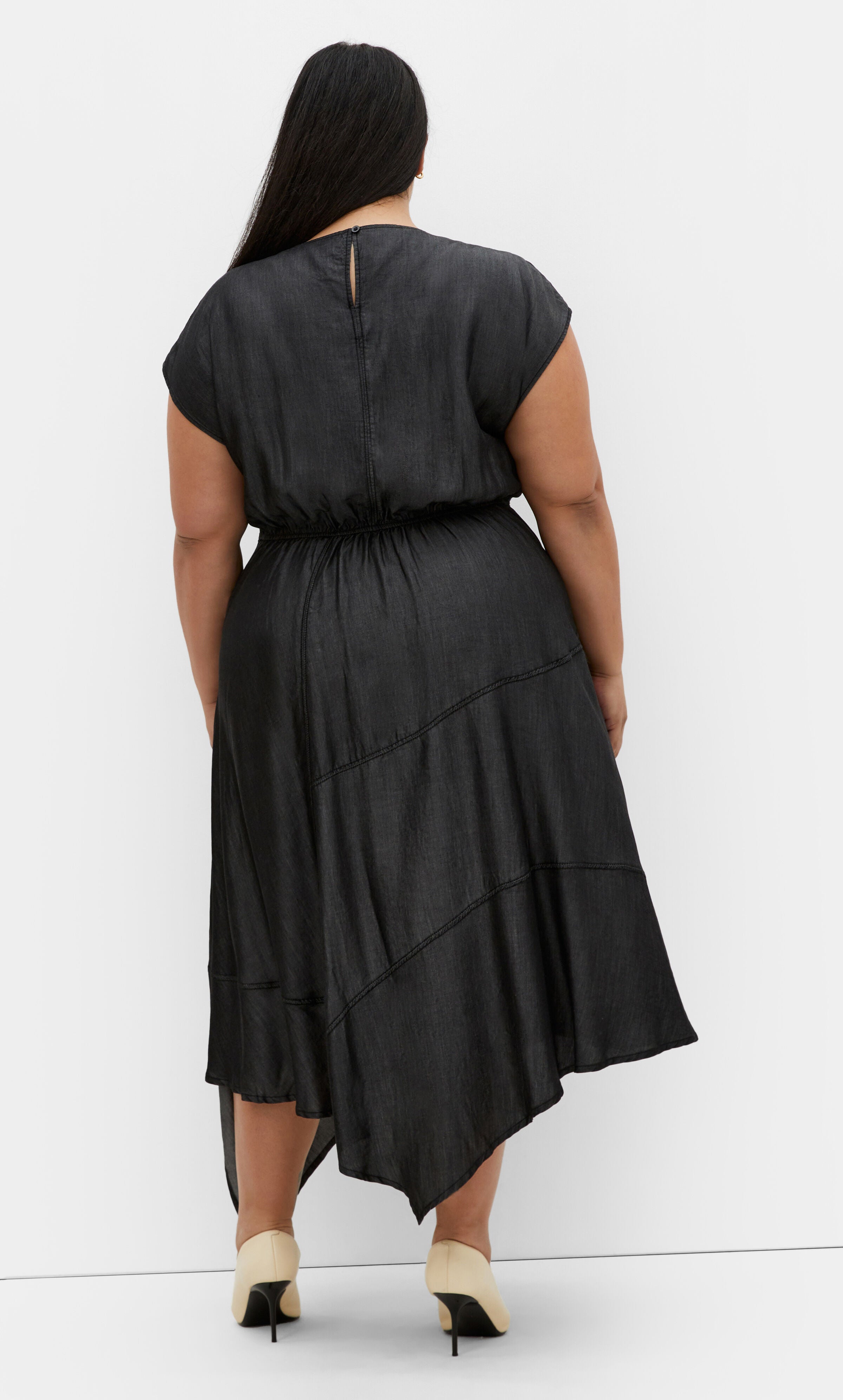 Hampstead Dress - black, BLACK, alternate image number 1