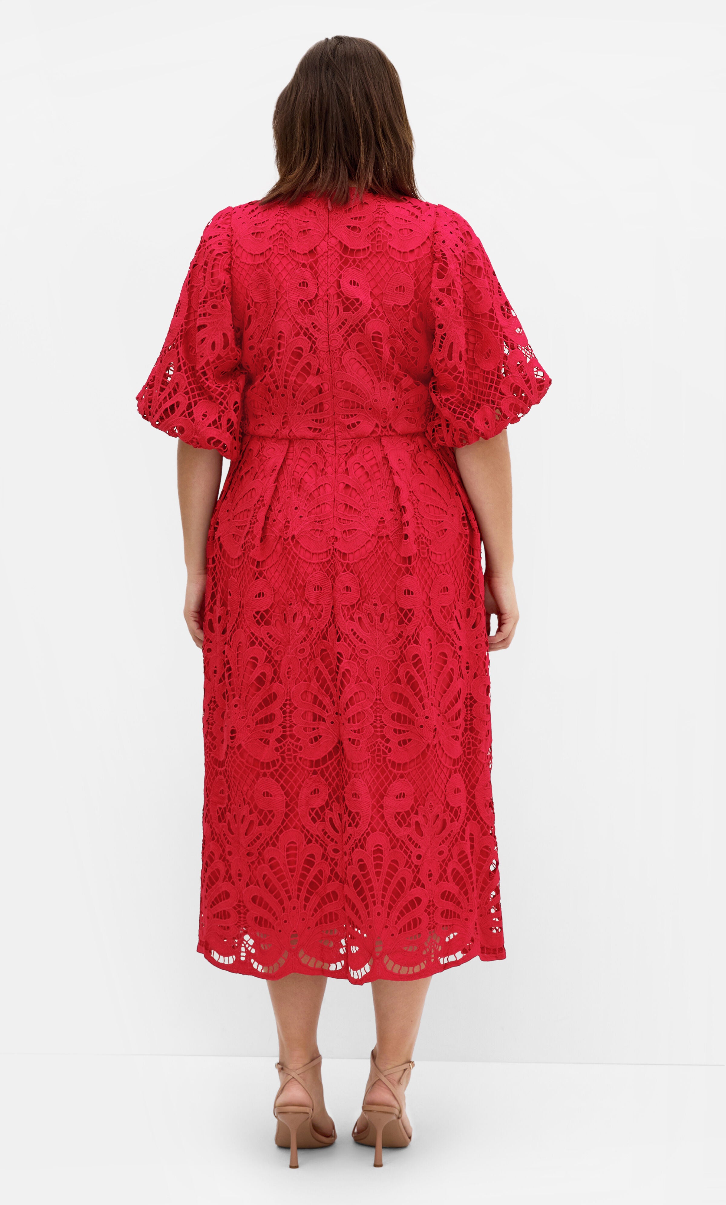 Kylee Dress - scarlet, RED, alternate image number 1