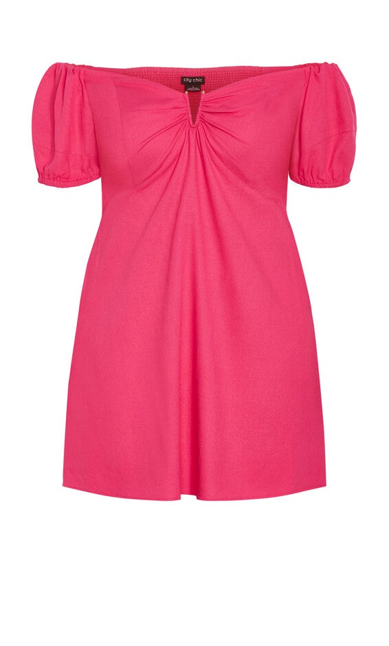 Macey Dress - magenta, PINK, alternate image number 3