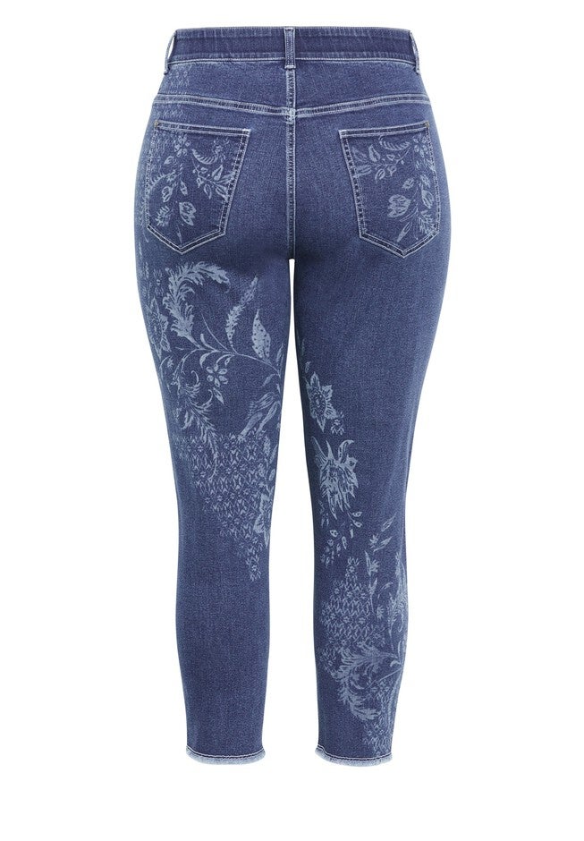 Demi Skinny Jean, MID WASH, alternate image number null