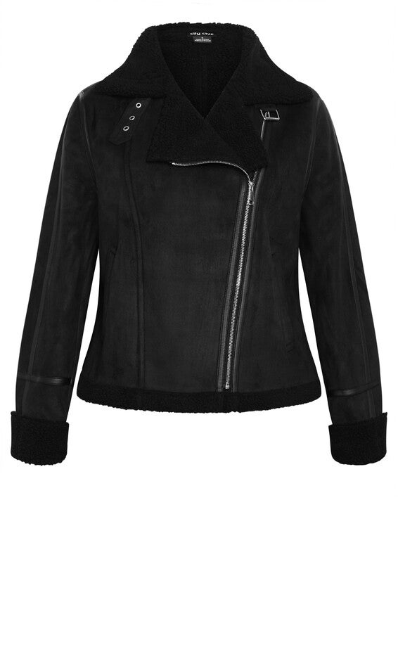 Sherpa Hunter Jacket - black, BLACK, alternate image number null