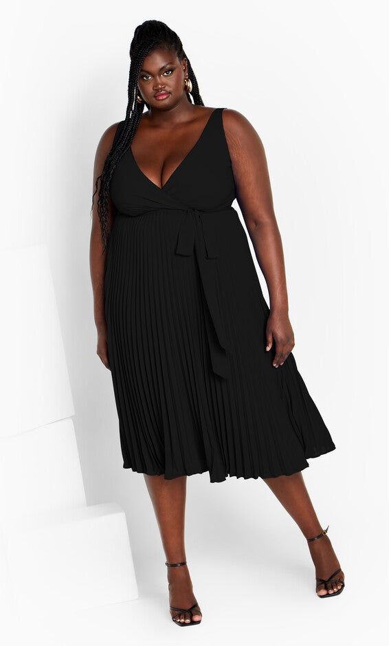 Lilly Dress - black, BLACK, alternate image number null