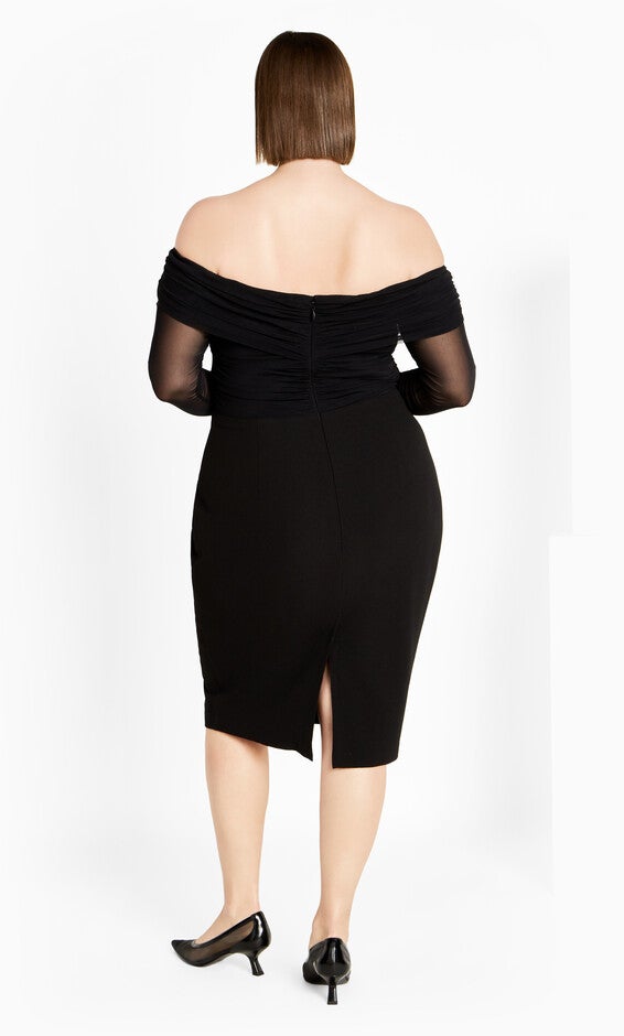 Lana Dress - black, BLACK, alternate image number null