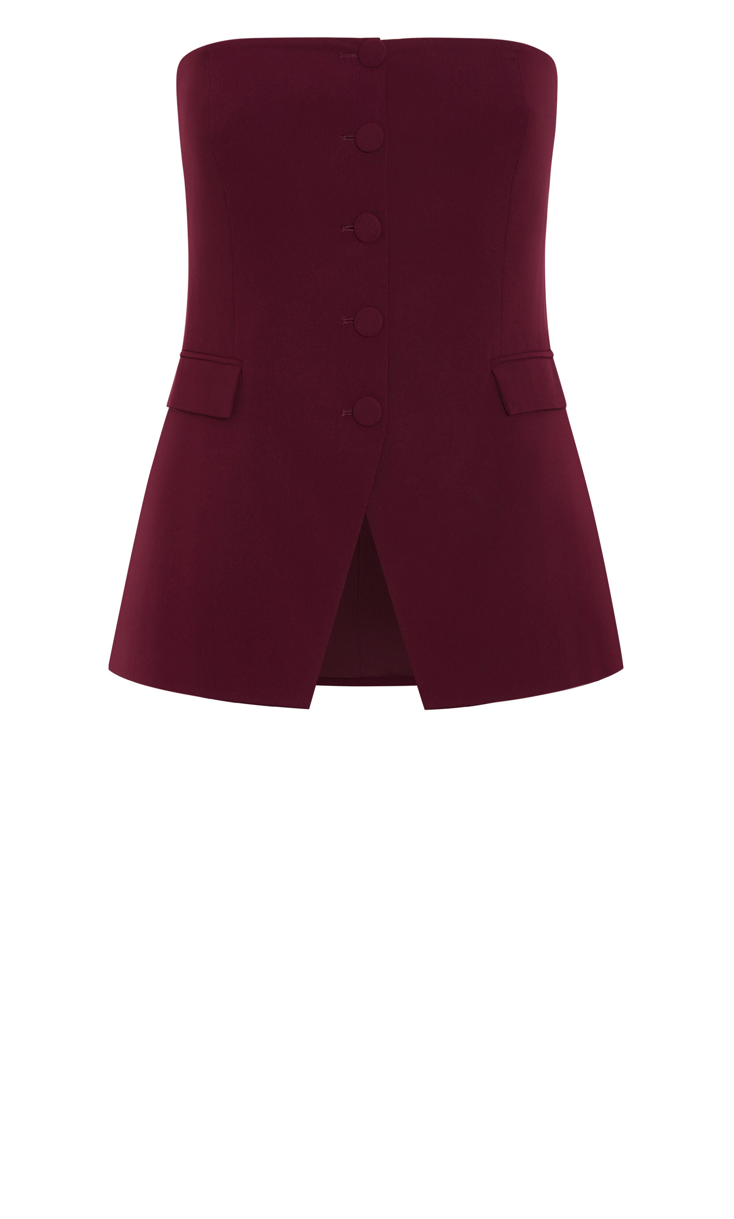 Leah Bustier - dark cherry, RED, alternate image number 4