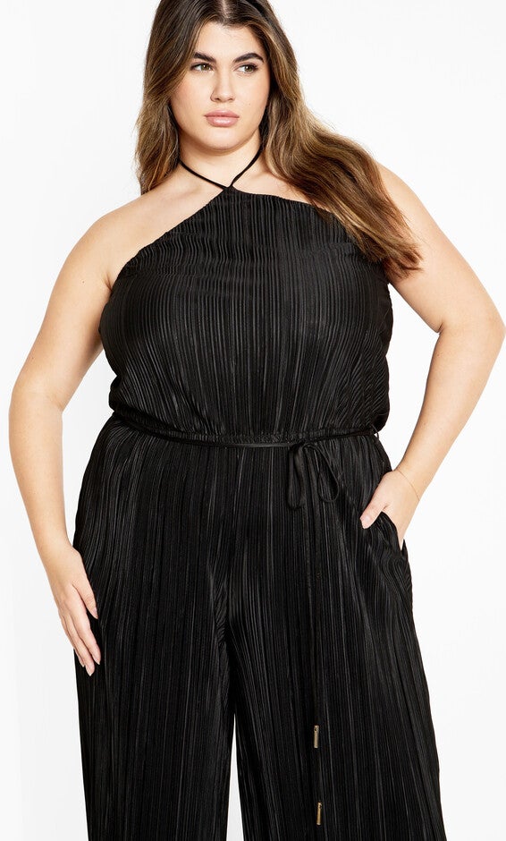 Kira Jumpsuit - black, BLACK, alternate image number null