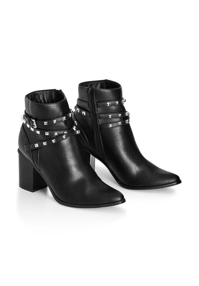 WIDE FIT Birdy Mid Boot - black, BLACK, alternate image number 5