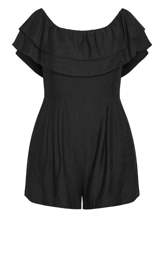 Poppy Playsuit - black, BLACK, alternate image number null