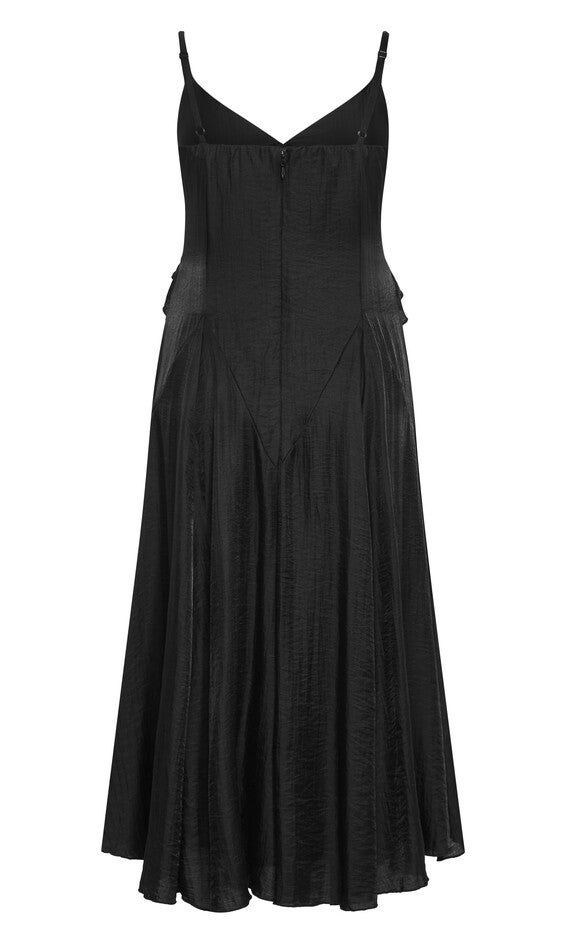 Clara Maxi Dress - black, BLACK, alternate image number 5