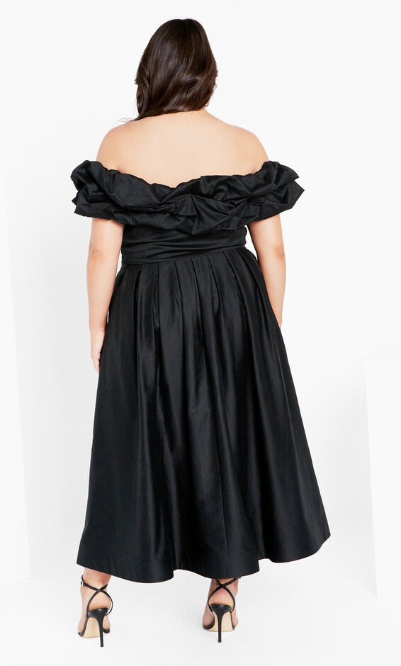 Mayah Dress - black, BLACK, alternate image number 3