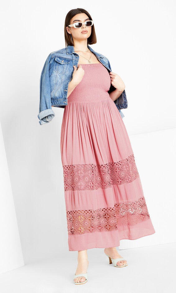 By The Beach Maxi Dress - blush, BLUSH, alternate image number 2