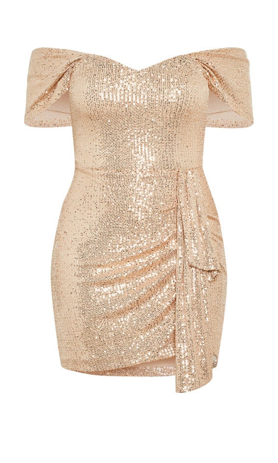 Liana Dress - bronze, BRONZE, alternate image number 4