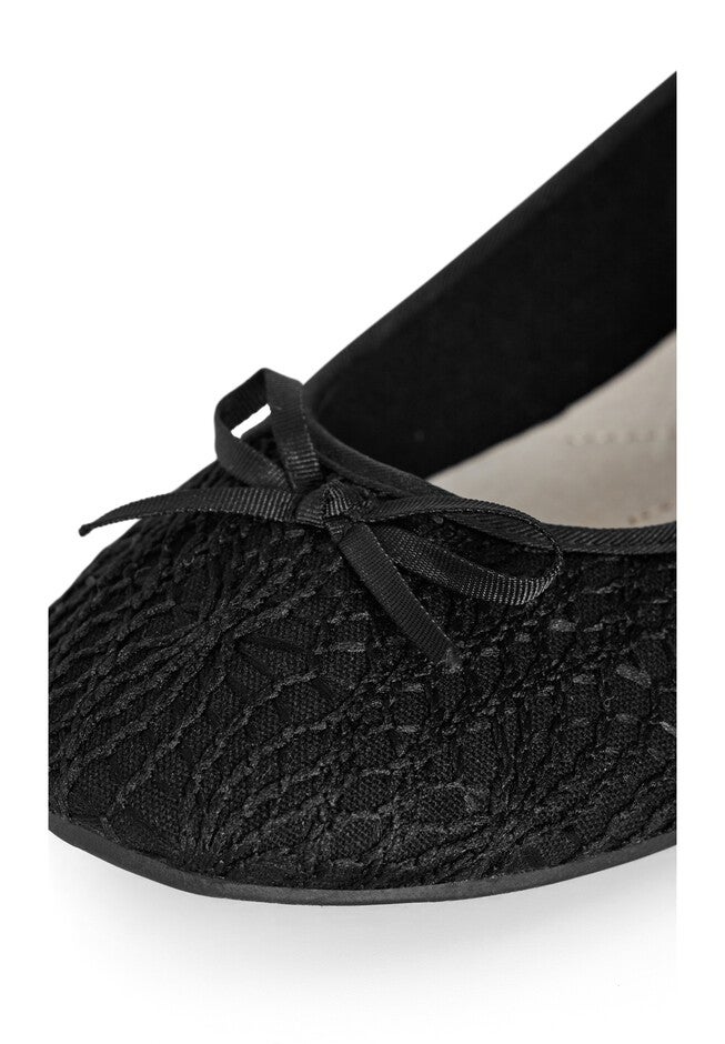 Crochet Ballerina, BLACK, alternate image number null