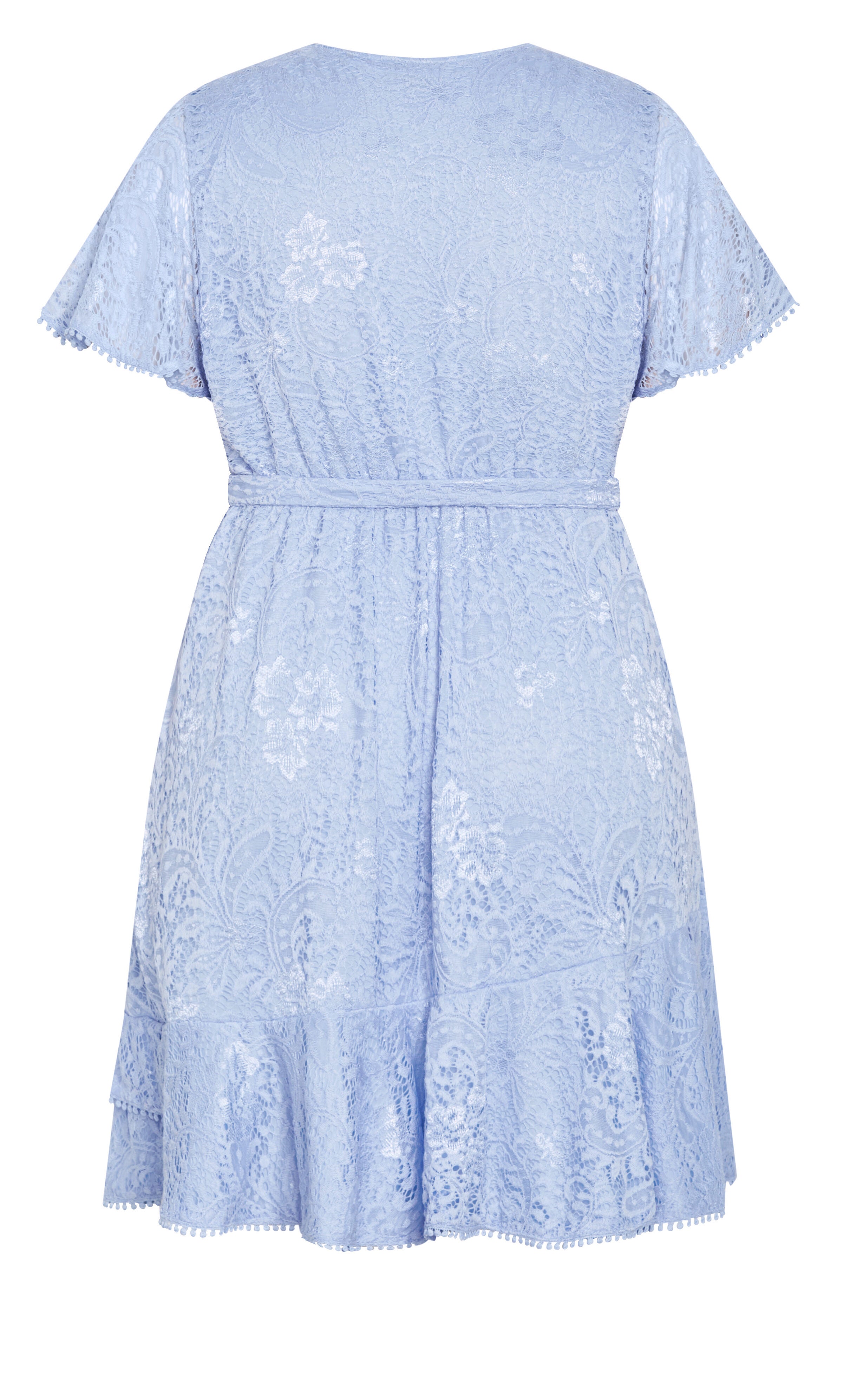 Sweet Lace Dress - sky blue, BLUE, alternate image number 4