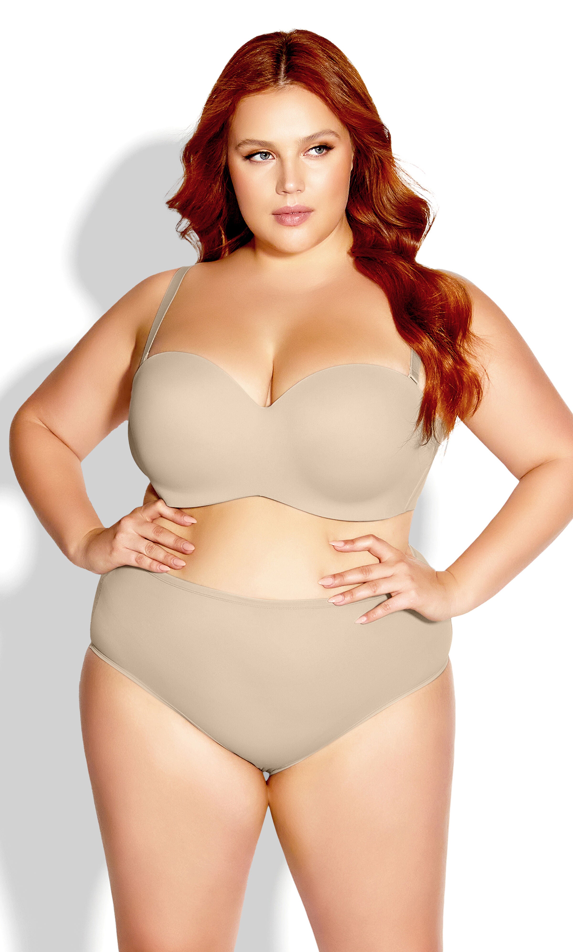 Bodycon Multiway Bra - latte, BROWN, alternate image number 3